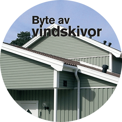 Byte av vindskivor - Anders Produktion 018-10 10 10