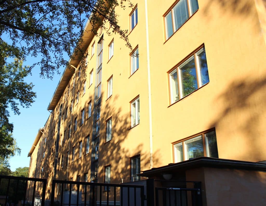 Fönsterrenovering av BRF Esplanaden i Uppsala
